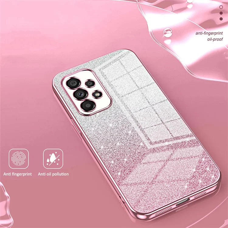 For Samsung Galaxy A53 5G Phone Case Electroplated Soft TPU Precise Cutout Back Shell Cover