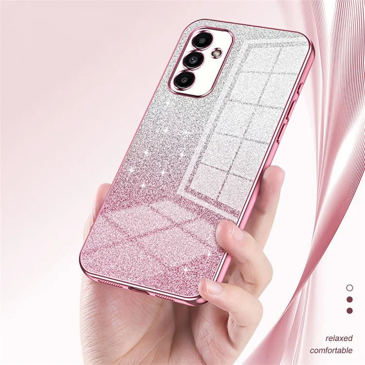 For Samsung Galaxy A14 5G / A14 4G Case Drop Proof Glitter Precise Cutout TPU Phone Shell