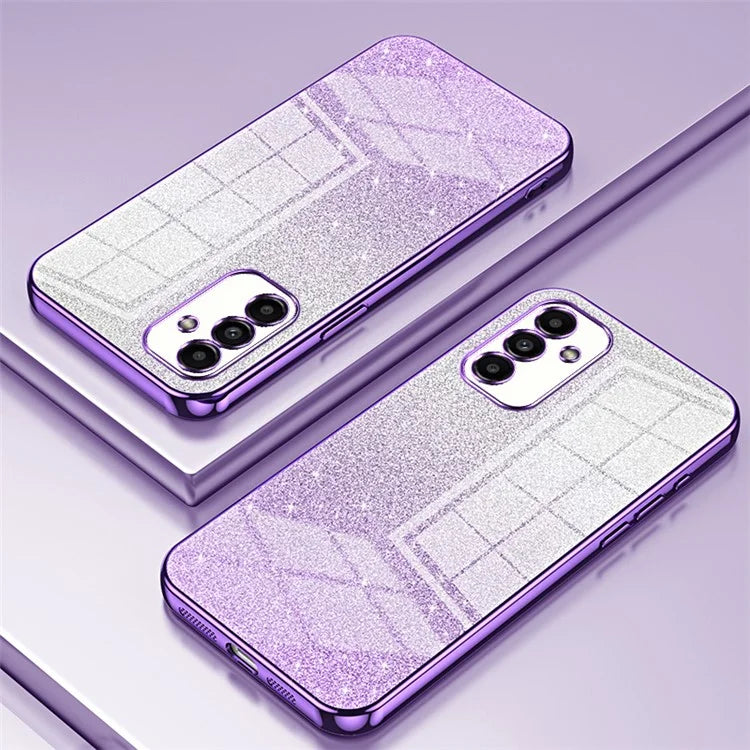 For Samsung Galaxy A14 5G / A14 4G Case Drop Proof Glitter Precise Cutout TPU Phone Shell
