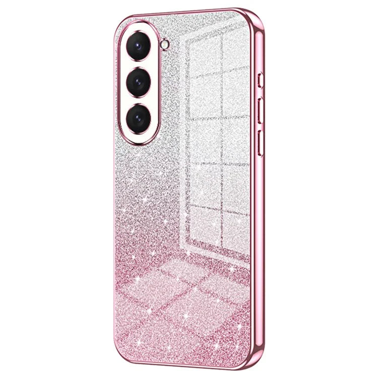 For Samsung Galaxy S23 Case Slim-Fit Glitter Precise Cutout TPU Cell Phone Protector