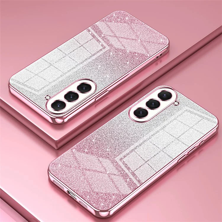 For Samsung Galaxy S23 Case Slim-Fit Glitter Precise Cutout TPU Cell Phone Protector