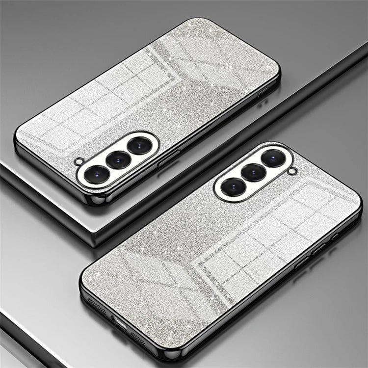 For Samsung Galaxy S23 Case Slim-Fit Glitter Precise Cutout TPU Cell Phone Protector