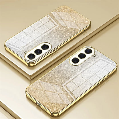 For Samsung Galaxy S23 Case Slim-Fit Glitter Precise Cutout TPU Cell Phone Protector
