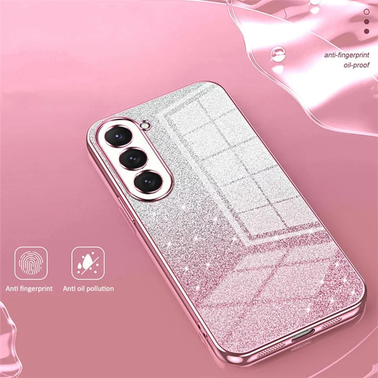 For Samsung Galaxy S23 Case Slim-Fit Glitter Precise Cutout TPU Cell Phone Protector