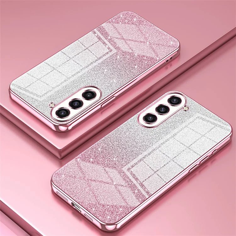 For Samsung Galaxy S23+ Case Electroplating Precise Cutout Phone Guard Cover