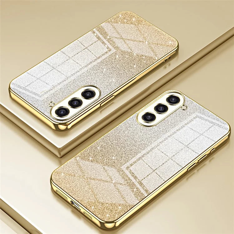 For Samsung Galaxy S23+ Case Electroplating Precise Cutout Phone Guard Cover