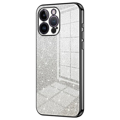 For iPhone 14 Pro Max Precise Cutout Cell Phone Case Fall Proof Glitter TPU Cover