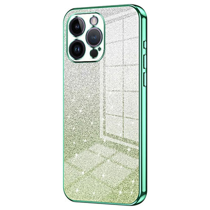 For iPhone 14 Pro Max Precise Cutout Cell Phone Case Fall Proof Glitter TPU Cover