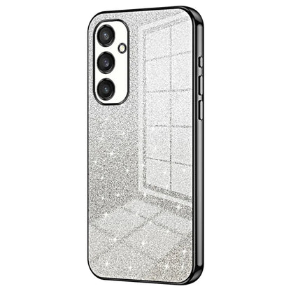 For Samsung Galaxy S24+ Cell Phone Case Precise Cutout TPU Electroplating Glitter Back Cover