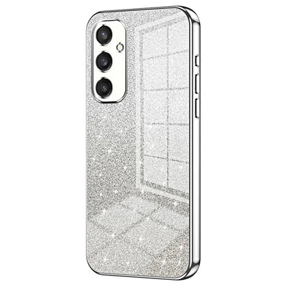 For Samsung Galaxy S24+ Cell Phone Case Precise Cutout TPU Electroplating Glitter Back Cover