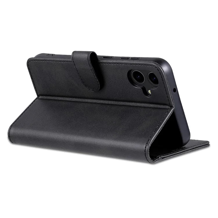 AZNS For Samsung Galaxy A05 4G Cell Phone Case PU Leather Wallet Cover with Stand