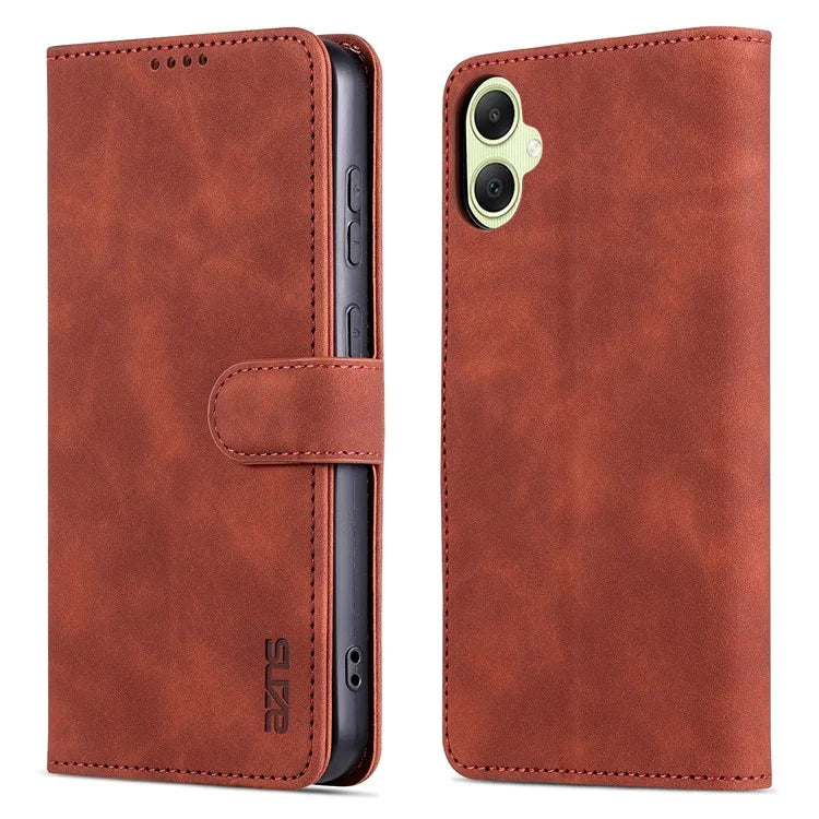 AZNS For Samsung Galaxy A05 4G Cell Phone Case PU Leather Wallet Cover with Stand
