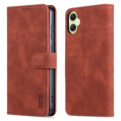 AZNS For Samsung Galaxy A05 4G Cell Phone Case PU Leather Wallet Cover with Stand