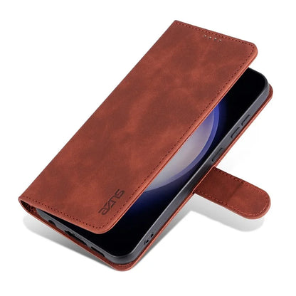 AZNS For Samsung Galaxy A05 4G Cell Phone Case PU Leather Wallet Cover with Stand
