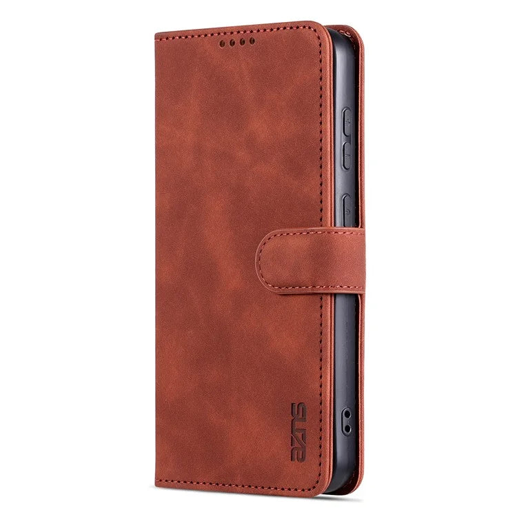 AZNS For Samsung Galaxy A05 4G Cell Phone Case PU Leather Wallet Cover with Stand