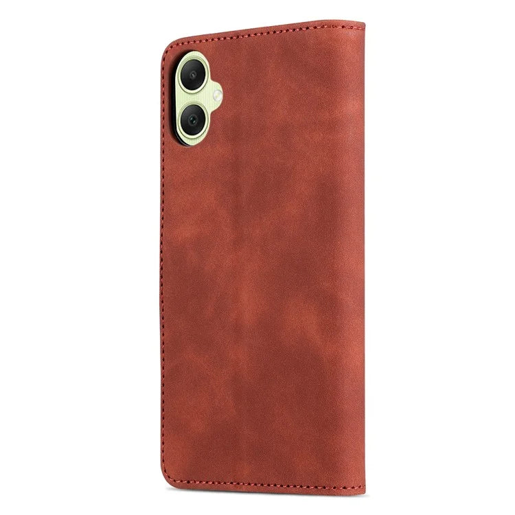 AZNS For Samsung Galaxy A05 4G Cell Phone Case PU Leather Wallet Cover with Stand