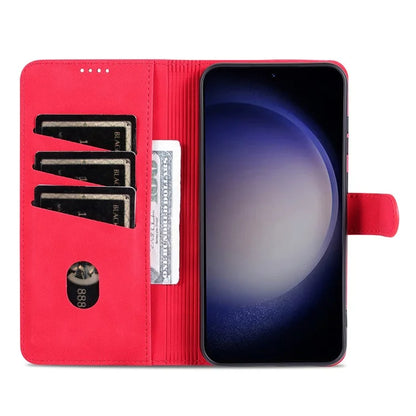 AZNS For Samsung Galaxy A05 4G Cell Phone Case PU Leather Wallet Cover with Stand