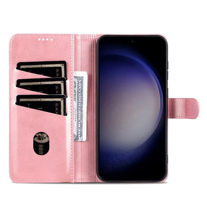AZNS For Samsung Galaxy A05 4G Cell Phone Case PU Leather Wallet Cover with Stand