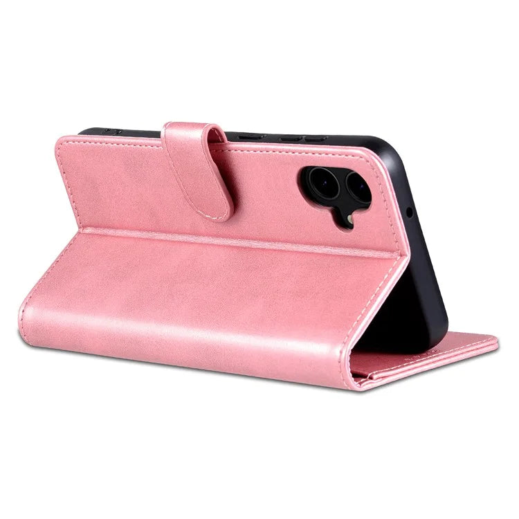 AZNS For Samsung Galaxy A05 4G Cell Phone Case PU Leather Wallet Cover with Stand