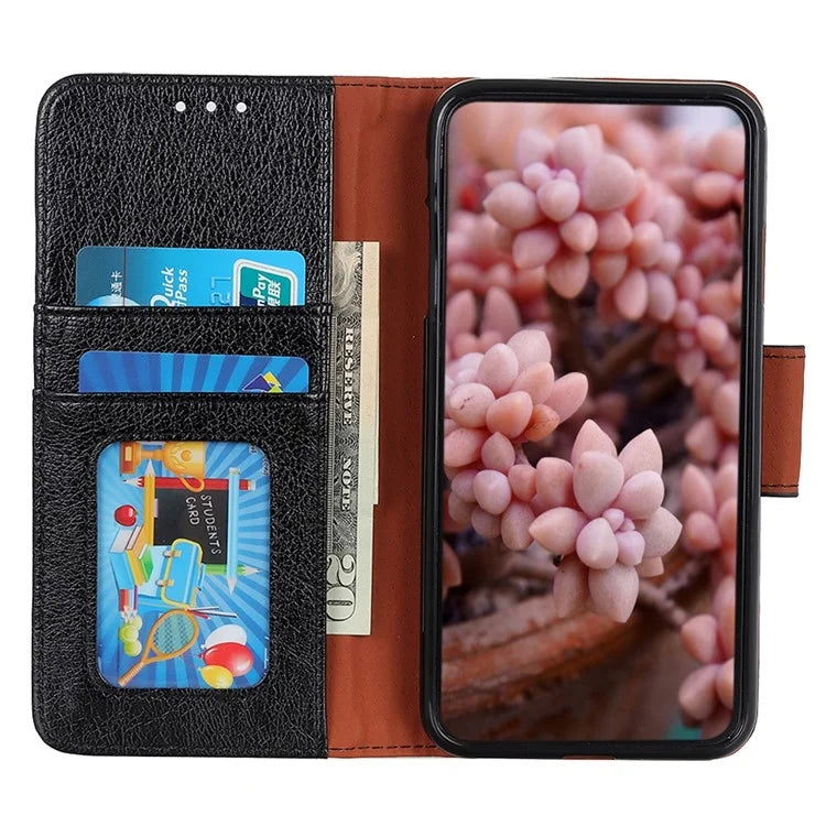 For Xiaomi Redmi Note 13 Pro 5G / Poco X6 5G Cell Phone Case Nappa Texture Split Leather Cover