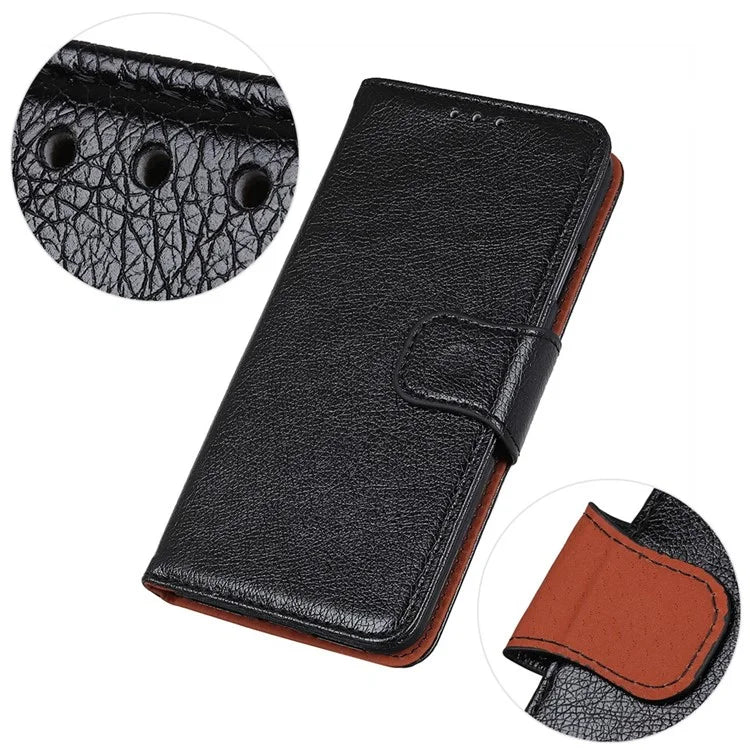 For Xiaomi Redmi Note 13 Pro 5G / Poco X6 5G Cell Phone Case Nappa Texture Split Leather Cover