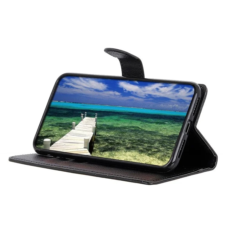 For Xiaomi Redmi Note 13 Pro 5G / Poco X6 5G Cell Phone Case Litchi Texture Flip Stand Leather Cover