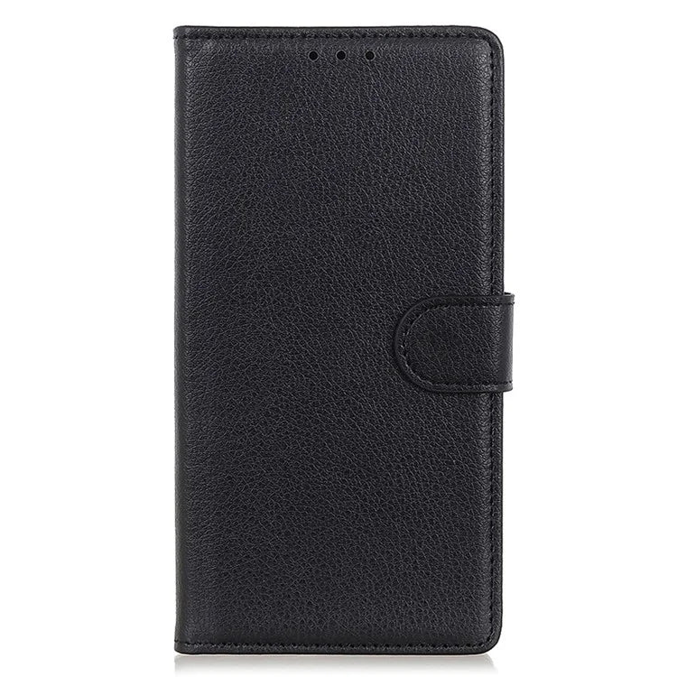 For Xiaomi Redmi Note 13 Pro 5G / Poco X6 5G Cell Phone Case Litchi Texture Flip Stand Leather Cover
