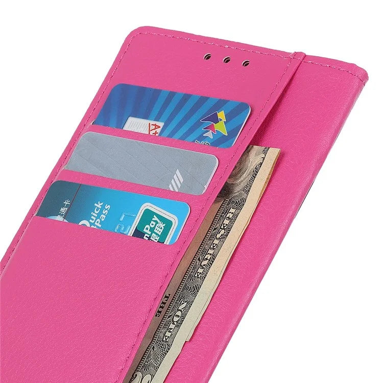 For Xiaomi Redmi Note 13 Pro 5G / Poco X6 5G Cell Phone Case Litchi Texture Flip Stand Leather Cover