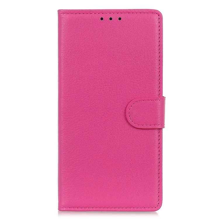For Xiaomi Redmi Note 13 Pro 5G / Poco X6 5G Cell Phone Case Litchi Texture Flip Stand Leather Cover