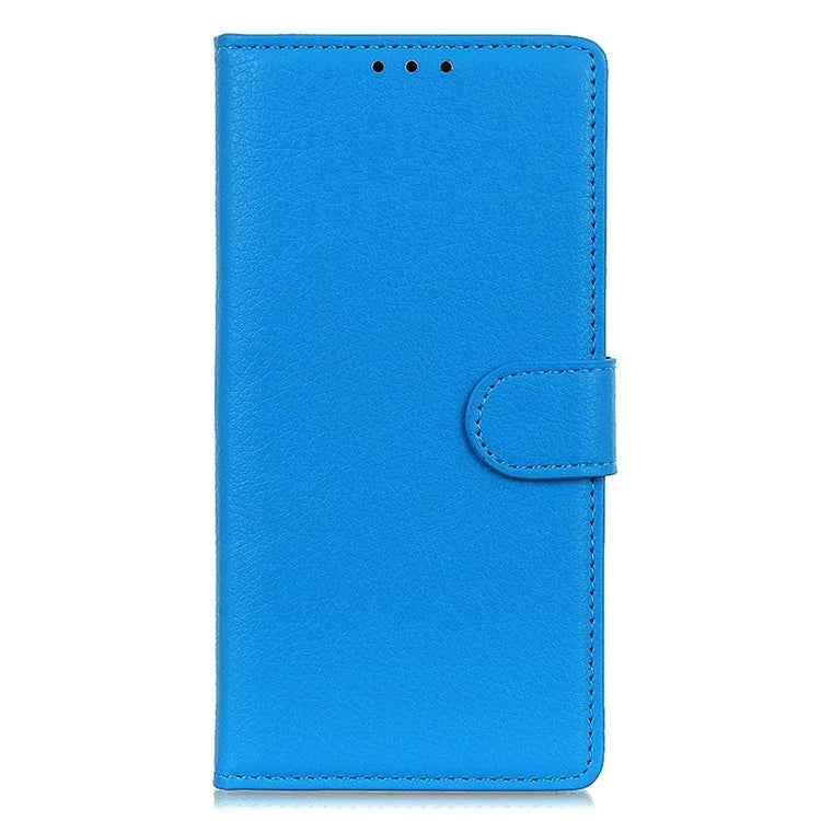 For Xiaomi Redmi Note 13 Pro 5G / Poco X6 5G Cell Phone Case Litchi Texture Flip Stand Leather Cover