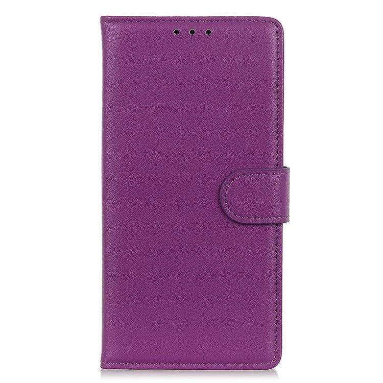 For Xiaomi Redmi Note 13 Pro 5G / Poco X6 5G Cell Phone Case Litchi Texture Flip Stand Leather Cover