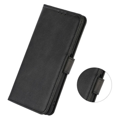 For Xiaomi Redmi Note 13 Pro 5G / Poco X6 5G Case Cowhide Texture Foldable Stand Leather Cover