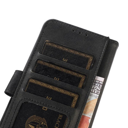 For Xiaomi Redmi Note 13 Pro 5G / Poco X6 5G Case Cowhide Texture Foldable Stand Leather Cover