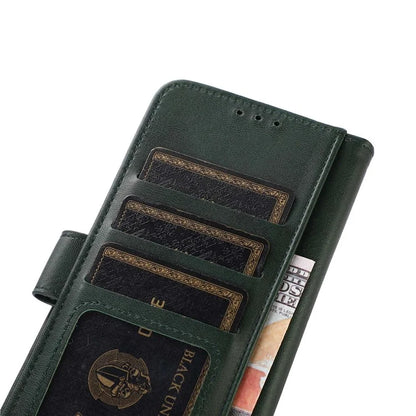 For Xiaomi Redmi Note 13 Pro 5G / Poco X6 5G Case Cowhide Texture Foldable Stand Leather Cover
