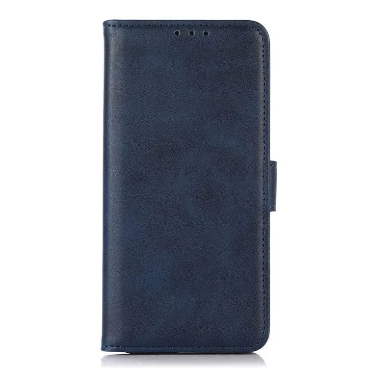 For Xiaomi Redmi Note 13 Pro 5G / Poco X6 5G Case Cowhide Texture Foldable Stand Leather Cover