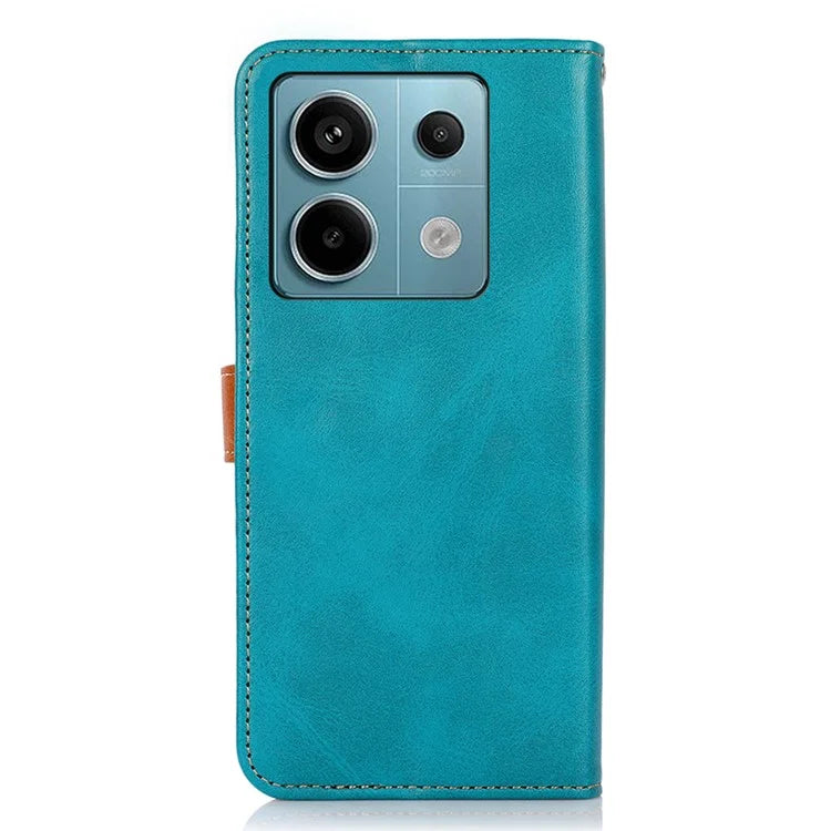 KHAZNEH For Xiaomi Redmi Note 13 Pro 5G / Poco X6 5G Cell Phone Case PU Leather Full Protection Cover