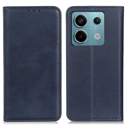 For Xiaomi Redmi Note 13 Pro 5G / Poco X6 5G Cell Phone Case Split Leather Wallet Anti-fall Cover