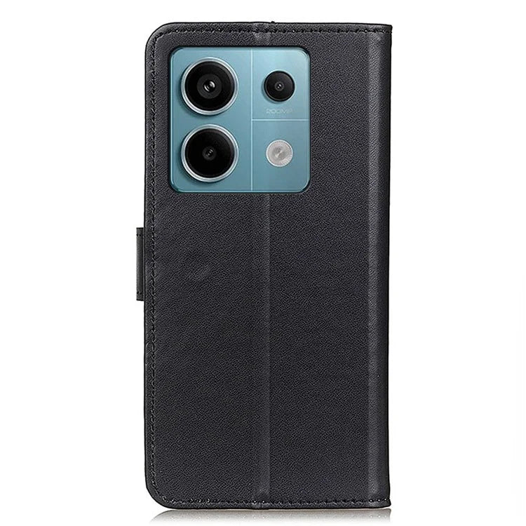 For Xiaomi Redmi Note 13 Pro 5G / Poco X6 5G Cell Phone Case Shockproof PU Leather Wallet Cover