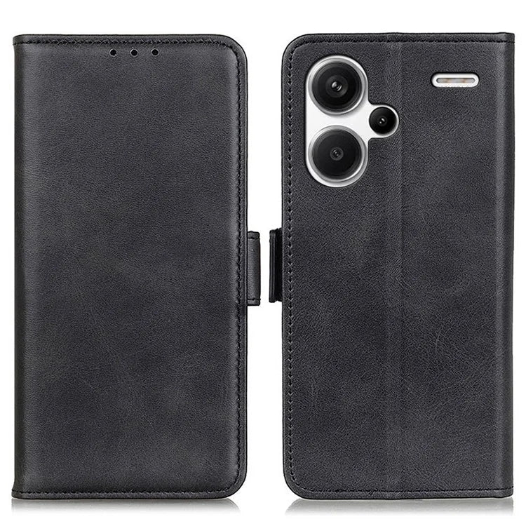For Xiaomi Redmi Note 13 Pro+ 5G Cell Phone Case Anti-fall Magnetic Clasp Leather Wallet Cover