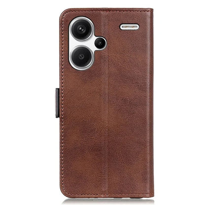 For Xiaomi Redmi Note 13 Pro+ 5G Cell Phone Case Anti-fall Magnetic Clasp Leather Wallet Cover