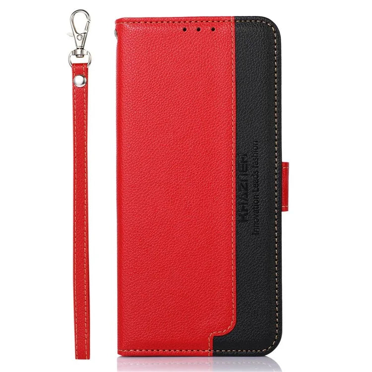 KHAZNEH For Xiaomi Redmi Note 13 Pro 5G Cell Phone Cases RFID Blocking Leather Cover