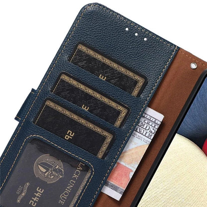 KHAZNEH For Xiaomi Redmi Note 13 Pro 5G Cell Phone Cases RFID Blocking Leather Cover