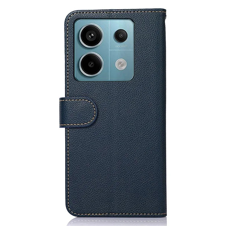 KHAZNEH For Xiaomi Redmi Note 13 Pro 5G Cell Phone Cases RFID Blocking Leather Cover