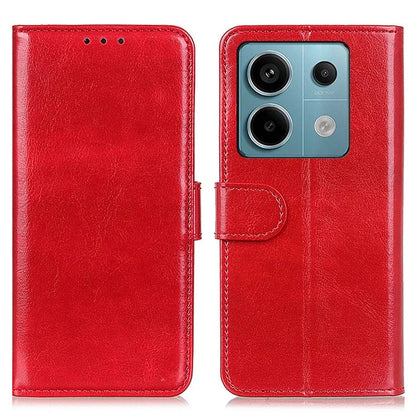 For Xiaomi Redmi Note 13 Pro 5G / Poco X6 5G Cell Phone Cases Crazy Horse Texture PU Leather Cover