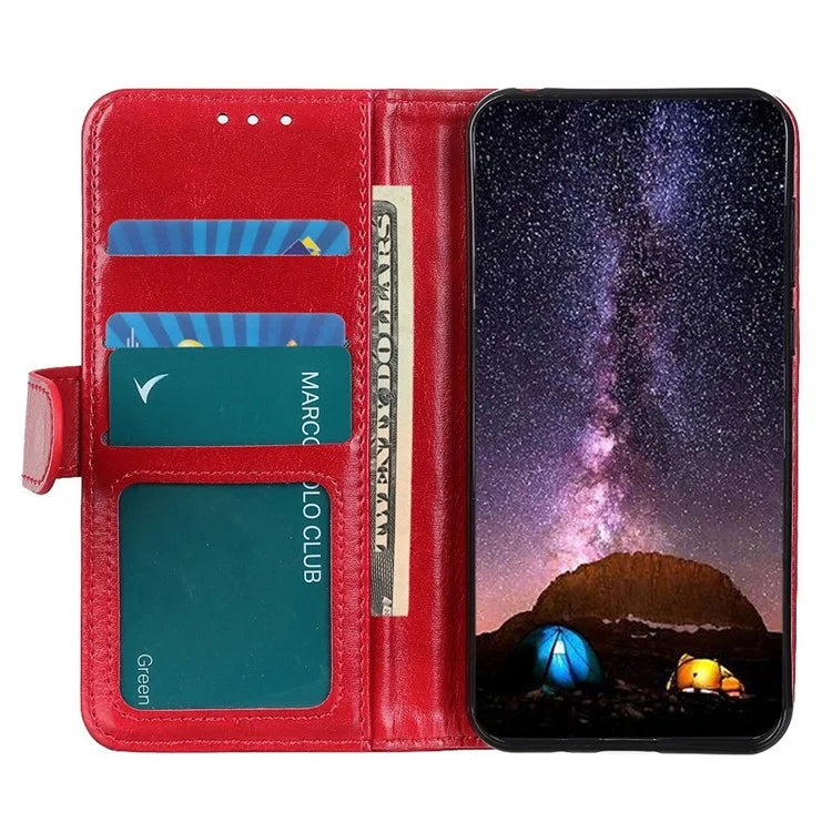 For Xiaomi Redmi Note 13 Pro 5G / Poco X6 5G Cell Phone Cases Crazy Horse Texture PU Leather Cover