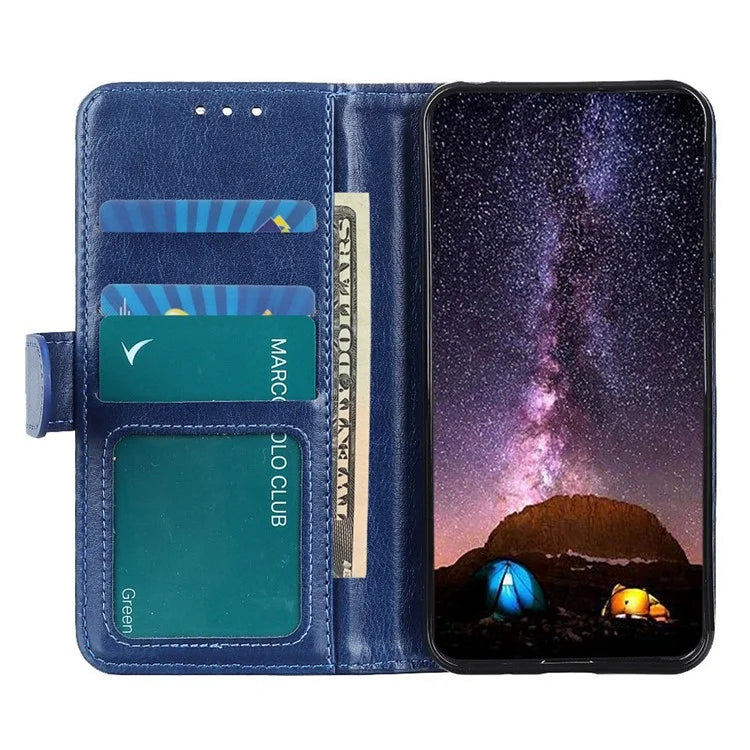 For Xiaomi Redmi Note 13 Pro 5G / Poco X6 5G Cell Phone Cases Crazy Horse Texture PU Leather Cover
