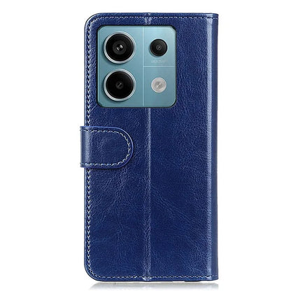 For Xiaomi Redmi Note 13 Pro 5G / Poco X6 5G Cell Phone Cases Crazy Horse Texture PU Leather Cover