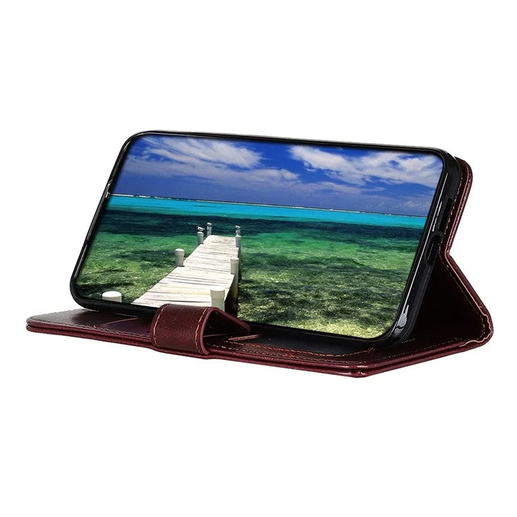 For Xiaomi Redmi Note 13 Pro 5G / Poco X6 5G Cell Phone Cases Crazy Horse Texture PU Leather Cover