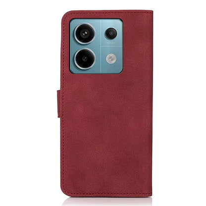 KHAZNEH For Xiaomi Redmi Note 13 Pro 5G / Poco X6 5G Cell Phone Case PU Leather Wallet Flip Cover