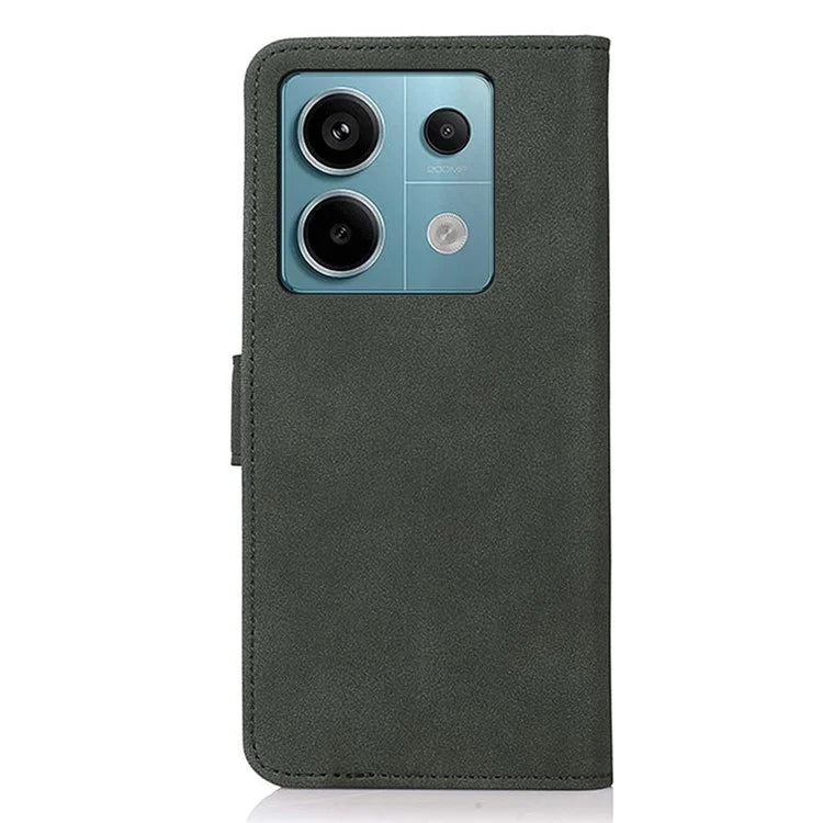 KHAZNEH For Xiaomi Redmi Note 13 Pro 5G / Poco X6 5G Cell Phone Case PU Leather Wallet Flip Cover
